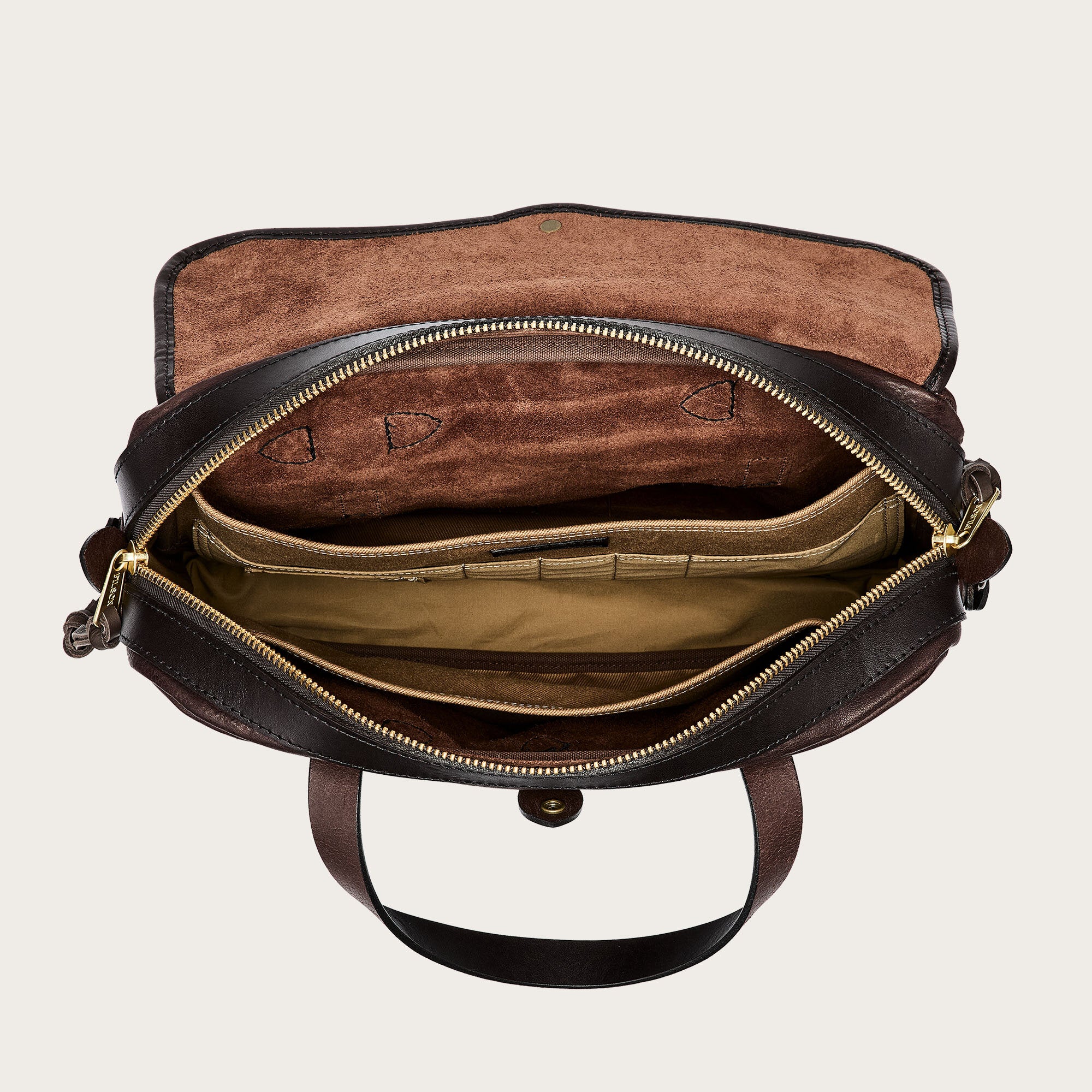 HERITAGE LEATHER ORIGINAL BRIEFCASE - Image 4