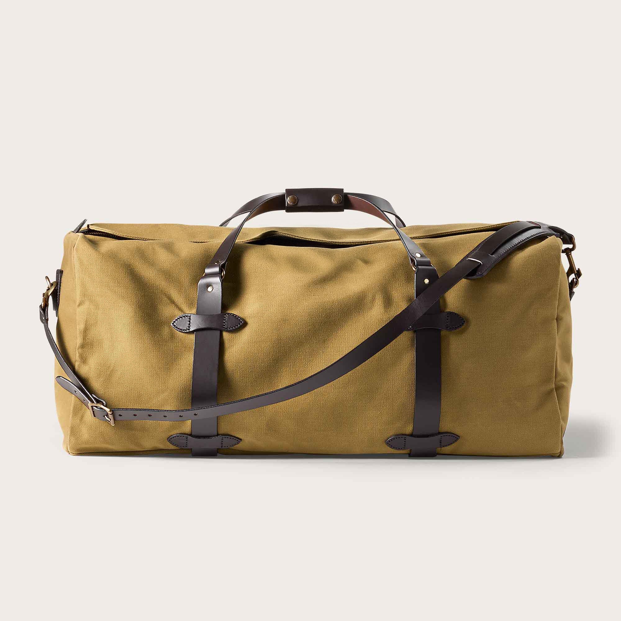 LARGE RUGGED TWILL DUFFLE BAG - Image 2