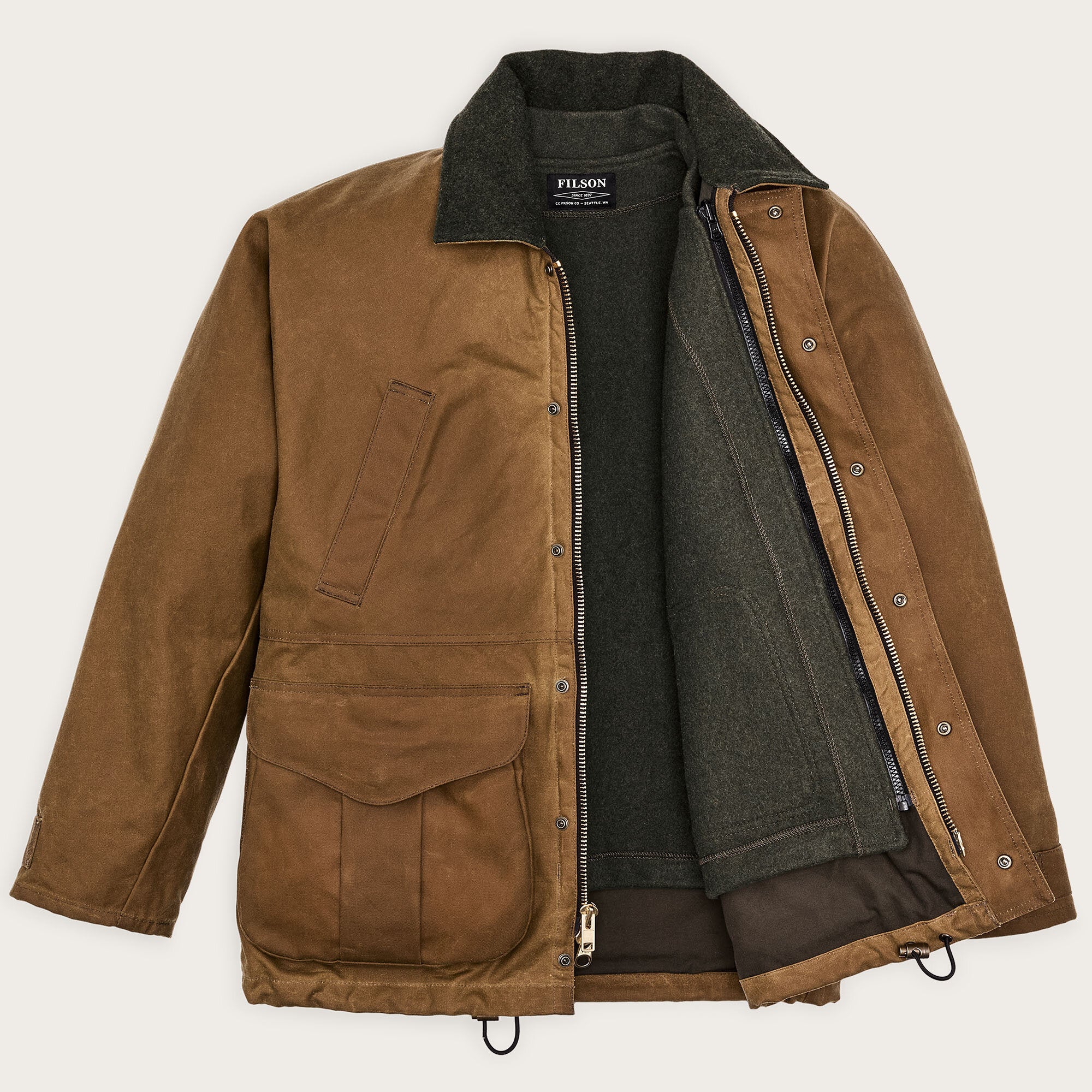 LINED TIN CLOTH FIELD JACKET - Image 4