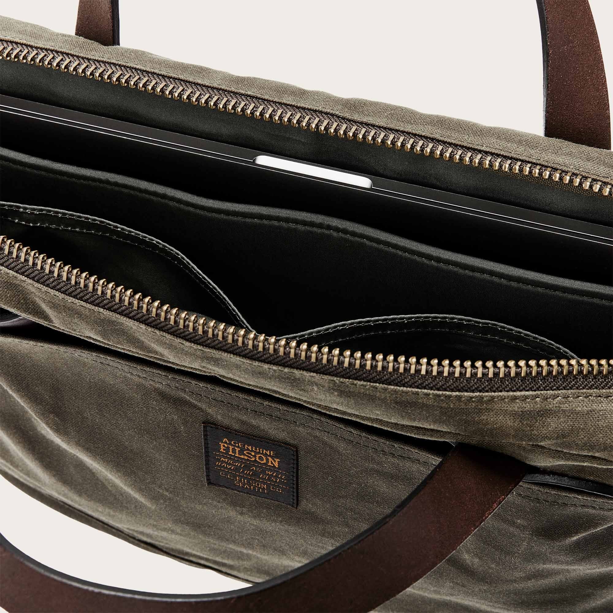 TIN CLOTH COMPACT BRIEFCASE - Image 7