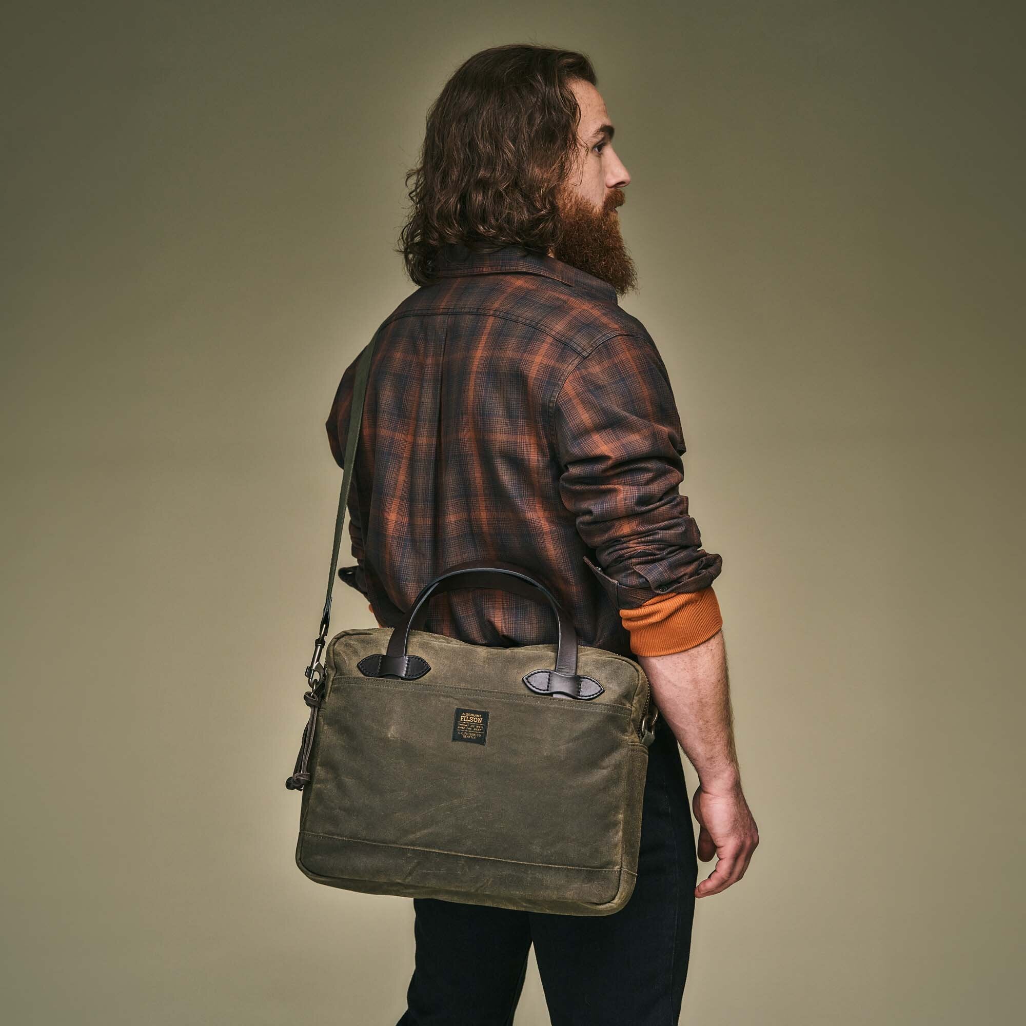 TIN CLOTH COMPACT BRIEFCASE - Image 8