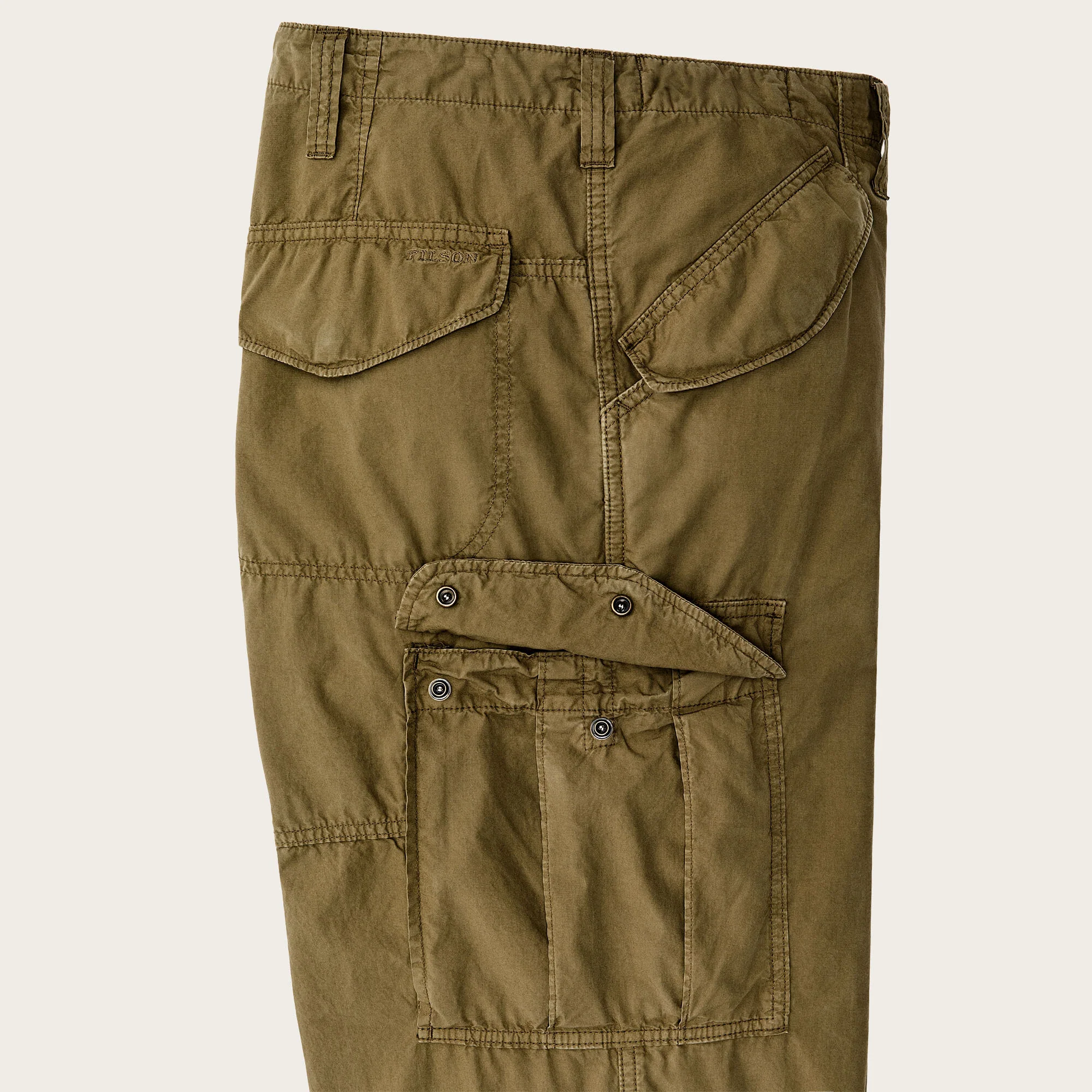 TROPICAL POPLIN CARGO PANTS - Image 3