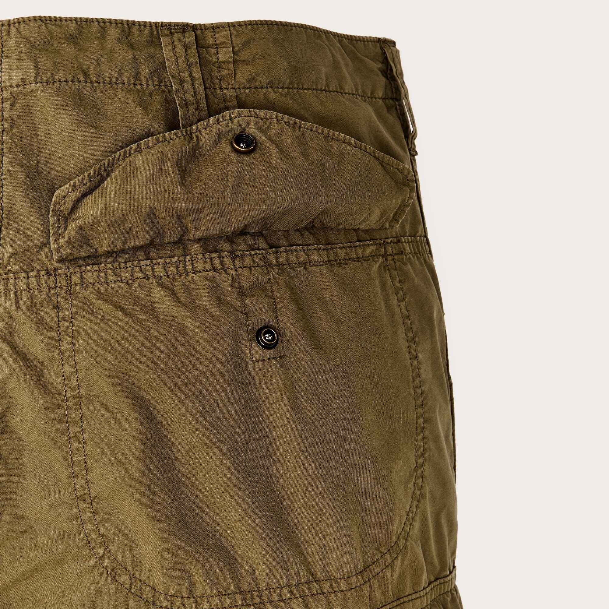 TROPICAL POPLIN CARGO PANTS - Image 5