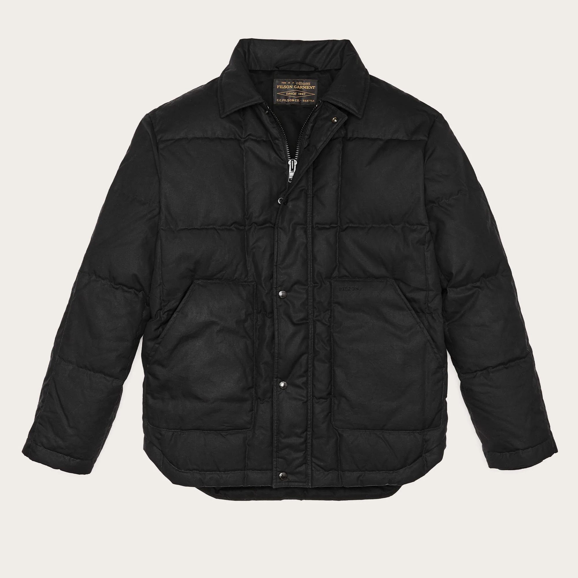 Waxed Down Barn Coat