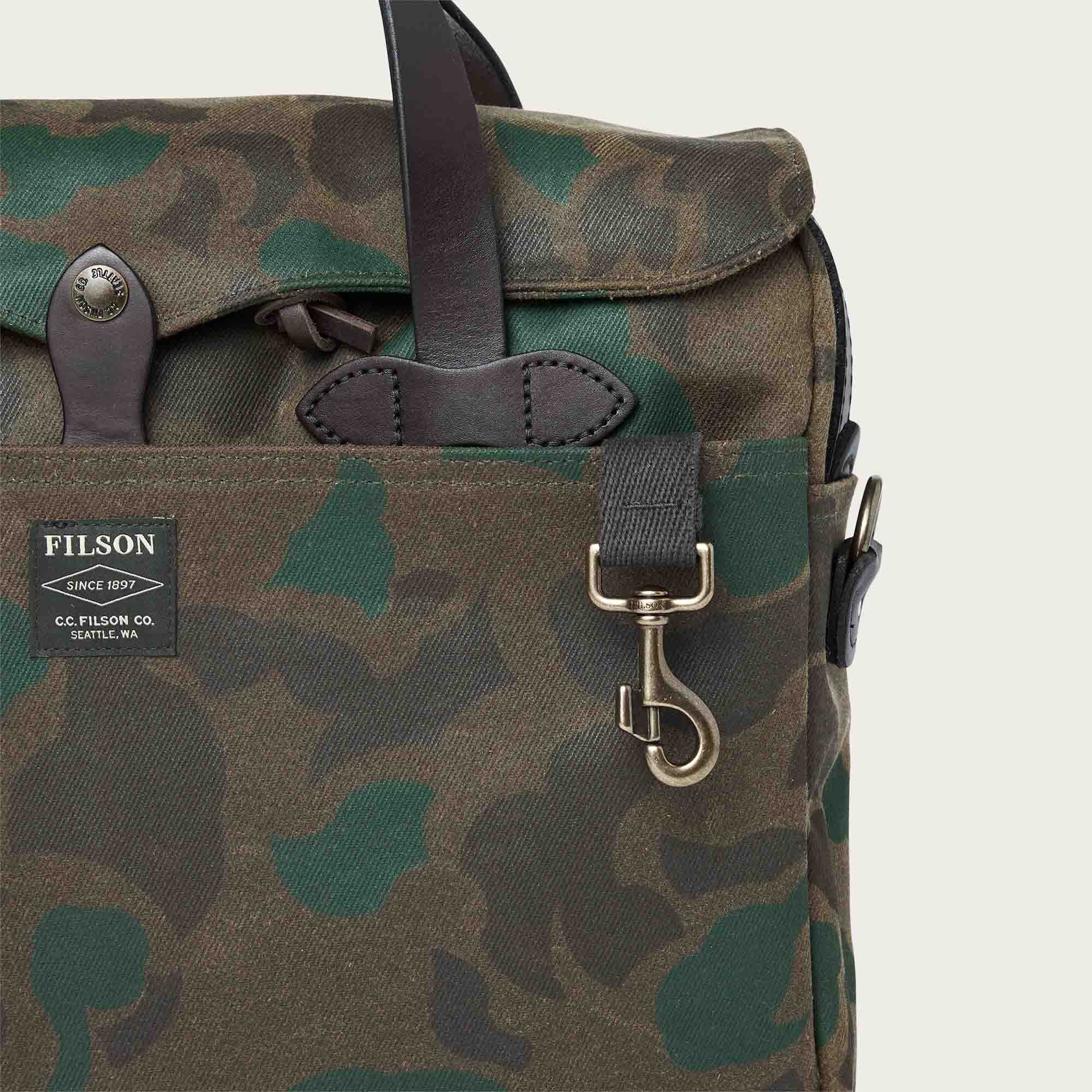WAXED RUGGED TWILL ORIGINAL BRIEFCASE - Image 4