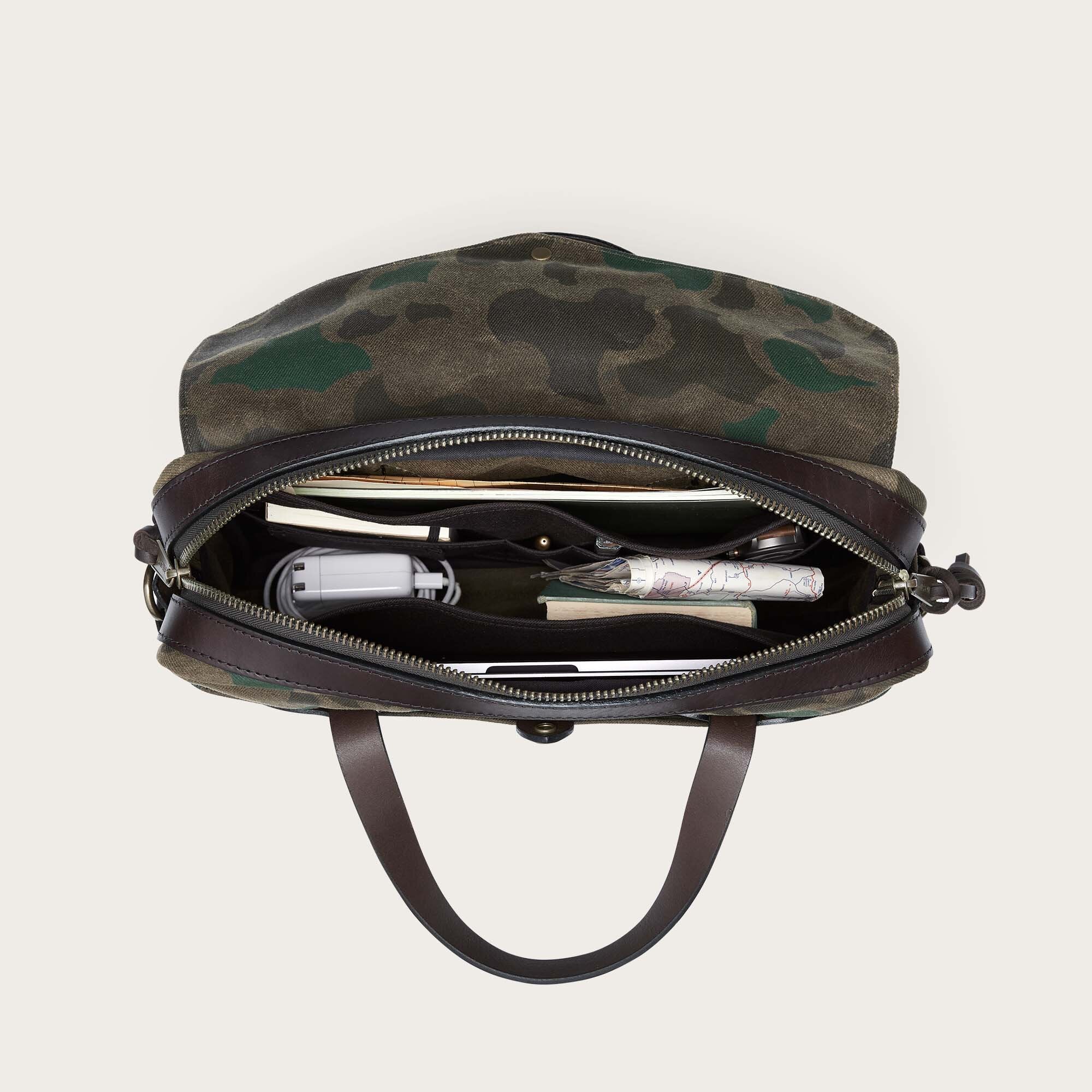 WAXED RUGGED TWILL ORIGINAL BRIEFCASE - Image 7