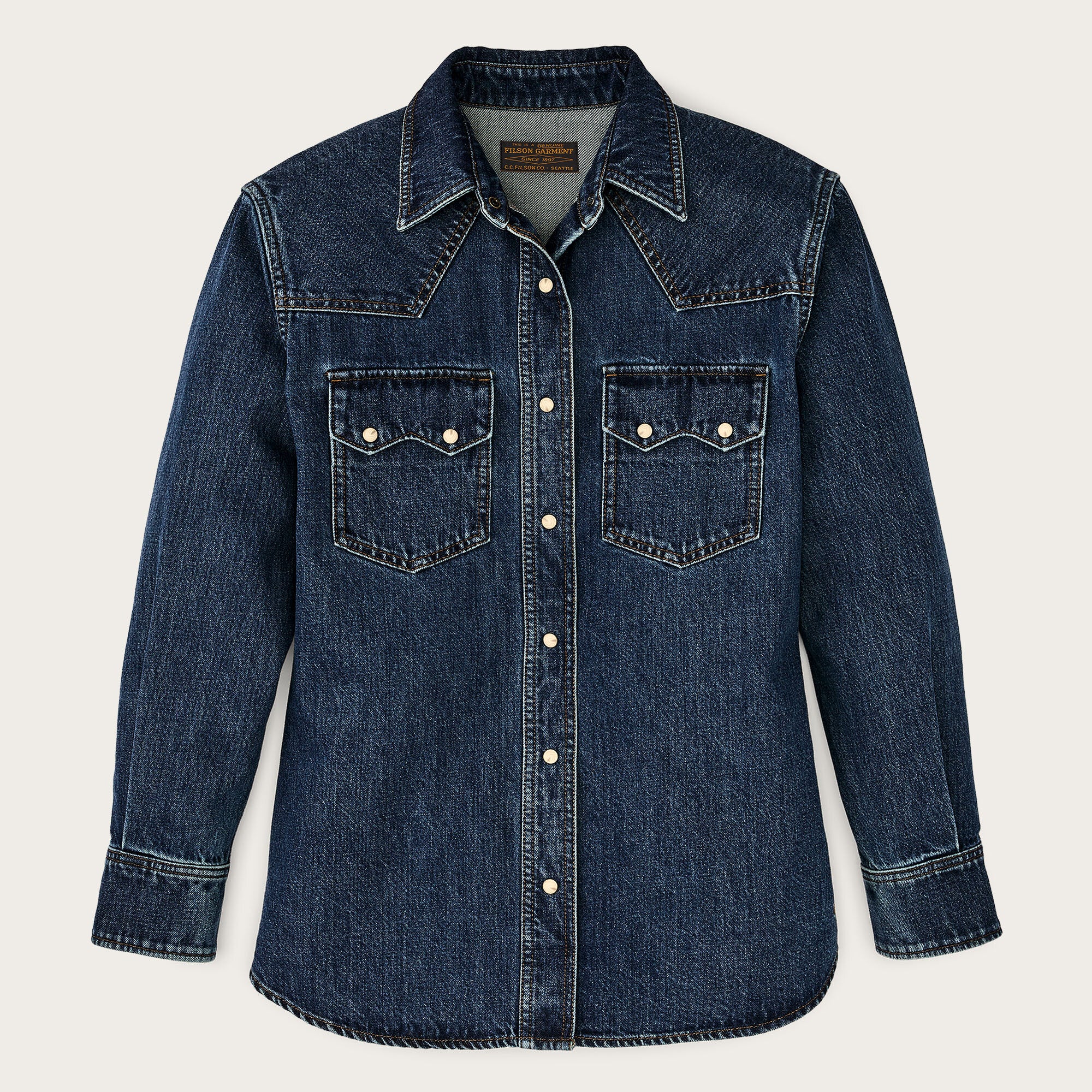 WOMEN’S DENIM WESTERN SHIRT
