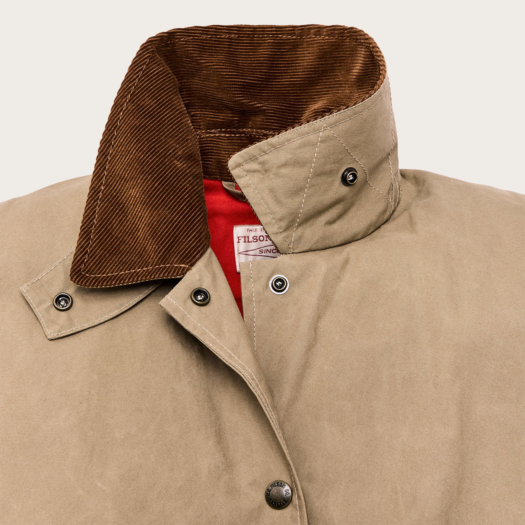 WOMEN’S HARBOR FRONT WAXED JACKET - Image 6