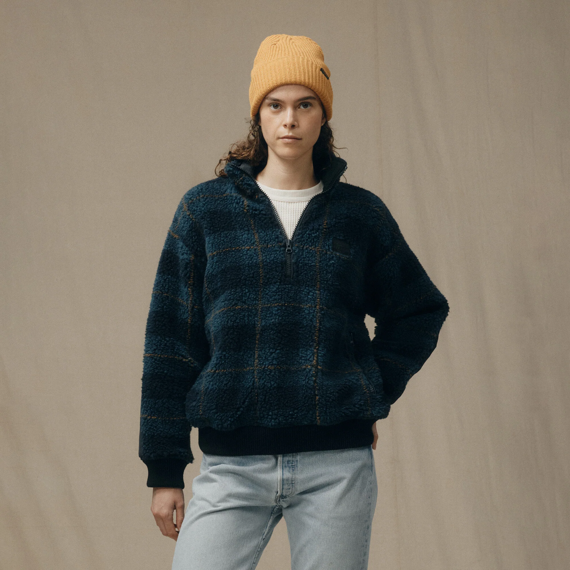WOMEN’S PILE FLEECE POPOVER - Image 5